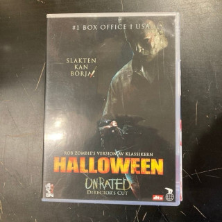 Halloween (2007) DVD (VG+/M-) -kauhu-